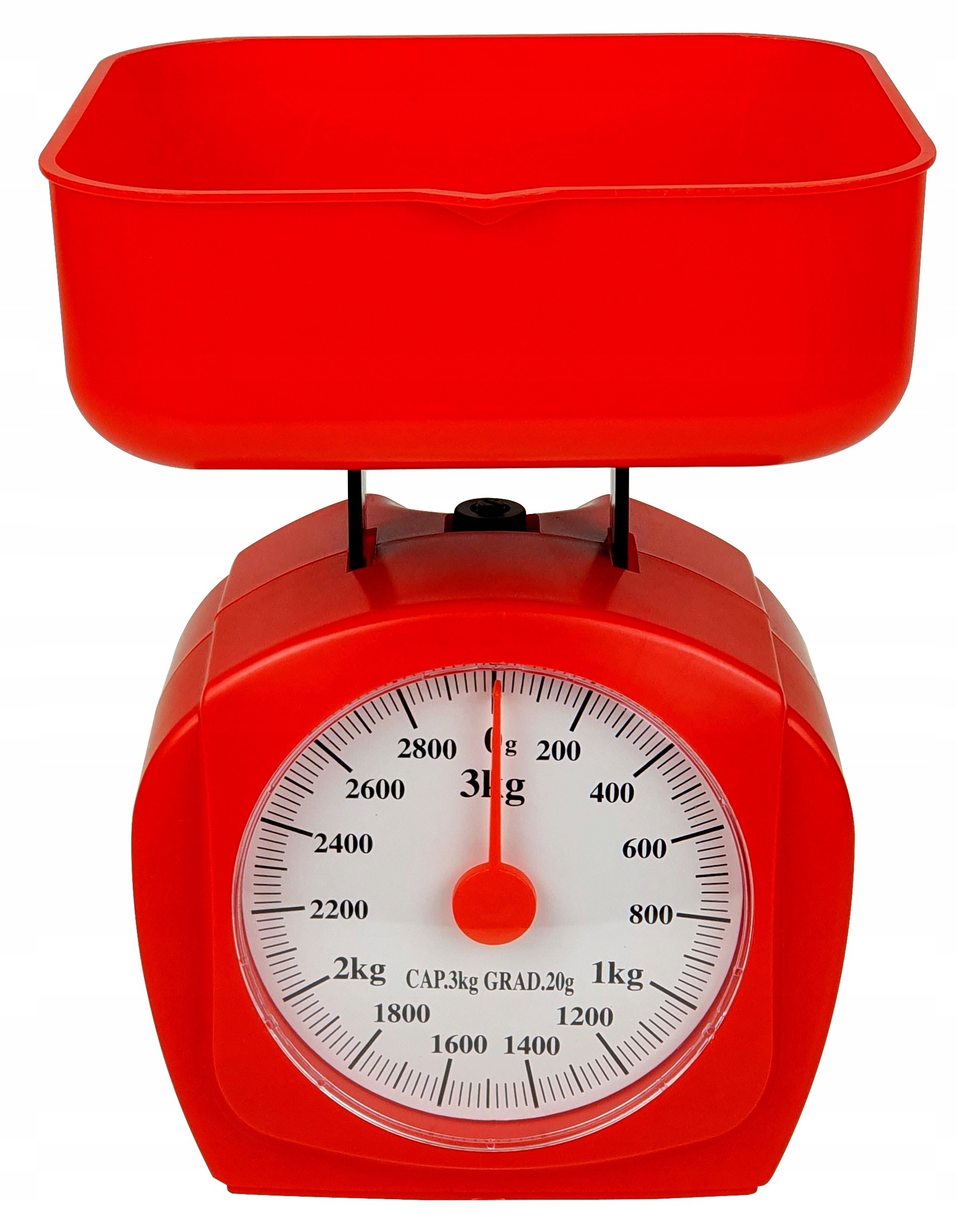 

Waga Kuchenna Mechaniczna Plastikowa 3KG Z Miarką