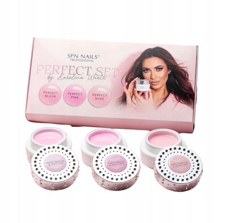 Sada gelů na úpravu nehtů Perfect Set od Karolina Wind Spn Nails