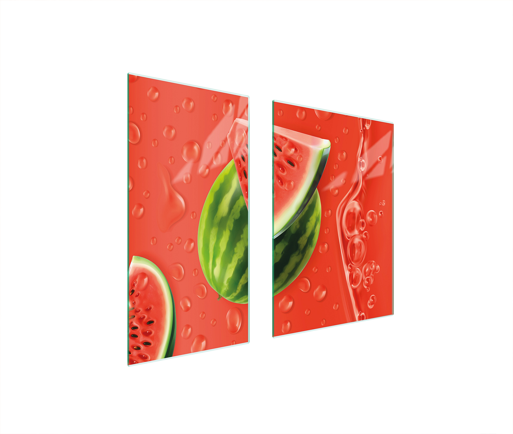 Skleněná Ochranná Deska 75x52 Meloun Tvrzené Sklo