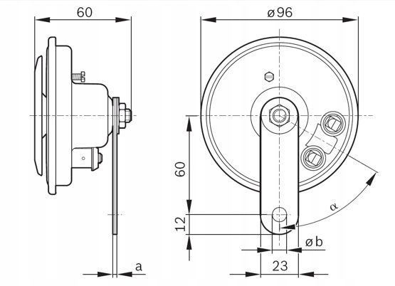SYGNAŁ DŹWIĘKOWY 12V KLAKSON TRĄBKA 110db - BOSCH Numery katalogowe zamienników AUTOMEGA 150021710 DPA 99510003202 TOPRAN 102 956 TOPRAN 501 021 VEMO V10-77-0912 VEMO V20-77-0006-1
