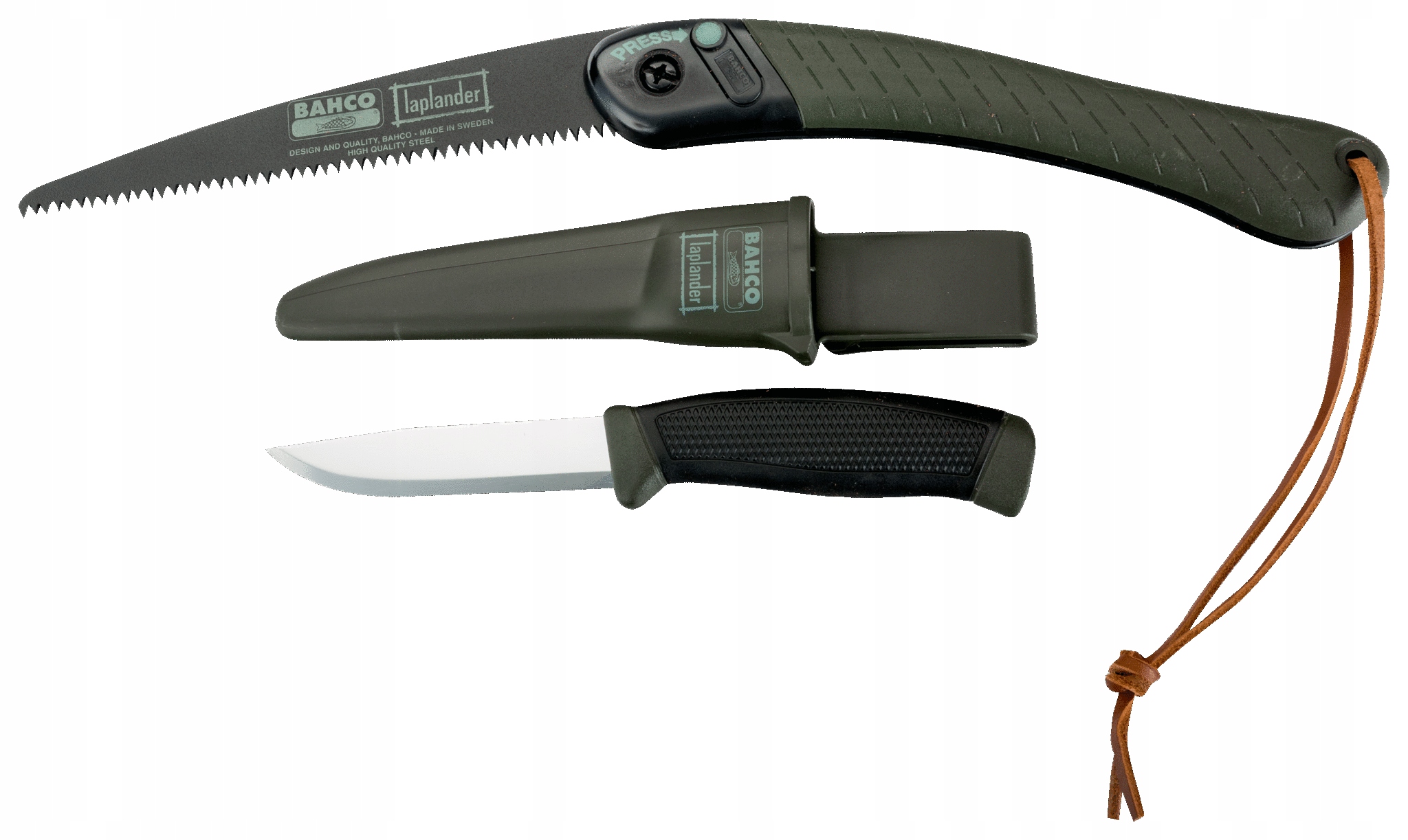 Bahco Lap-knife Skládací Pila Laplander Nůž Sada
