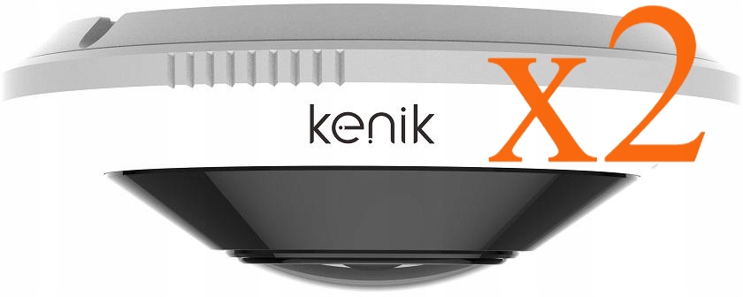 2 x Ip Kamera Kenik KG-6020FAS Ellektropoint nálepka