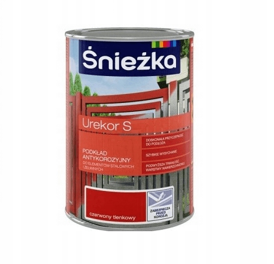 

Podkład Antykorozyjny Czerwony Tl. Urekor 1L