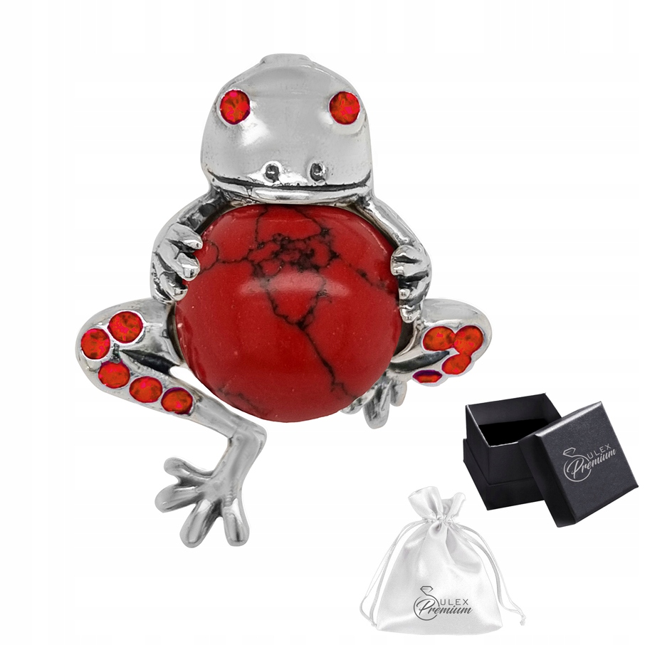 Přívěsek Přívěsek stříbro ryzost 925 Žába Korál