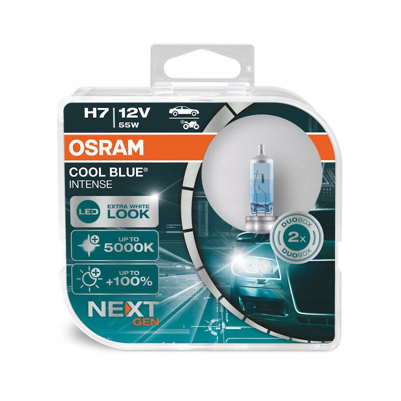 

Osram H7 Cool Blue Intense Xenon look box 2 szt.