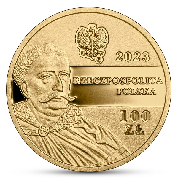 100 zł, Odsiecz wiedeńska, Złota moneta, 2023 złoto próba 900