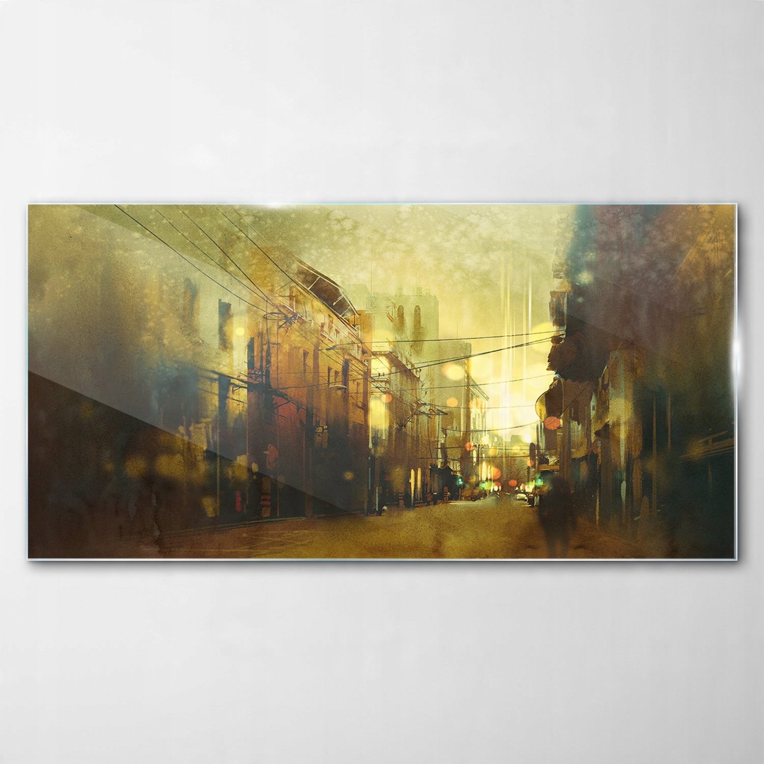 

Obraz na Szkle Dekor Miasto Krajobraz Ulice 100x50