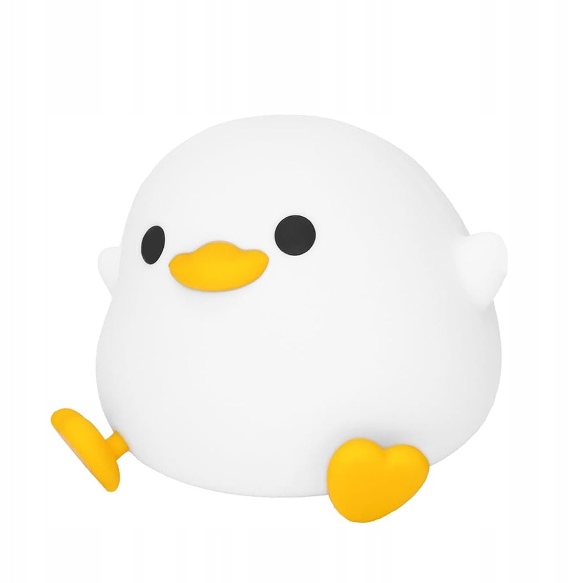 LAMPKA NOCNA DLA DZIECI LED KACZKA SILIKONOWA DOTYK 2 TRYBY