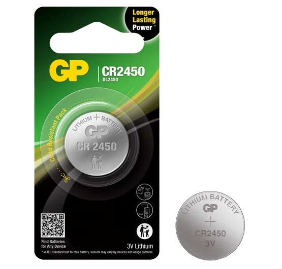 

Gp Bateria Litowa Guzikowa Pastylka CR2450 3 V
