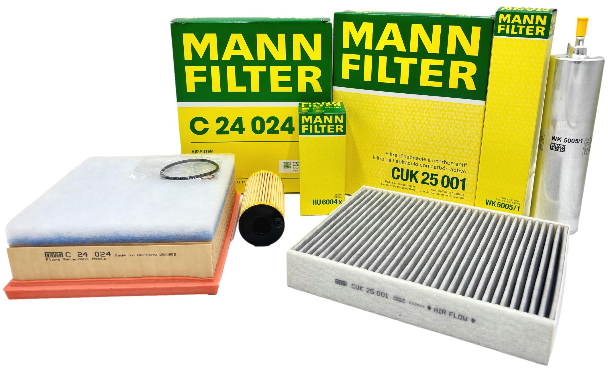 Mann Sada Filtrů Bmw 3 F30 F31 Před Liftem 2.0d 320d 163 184 200 Km N47