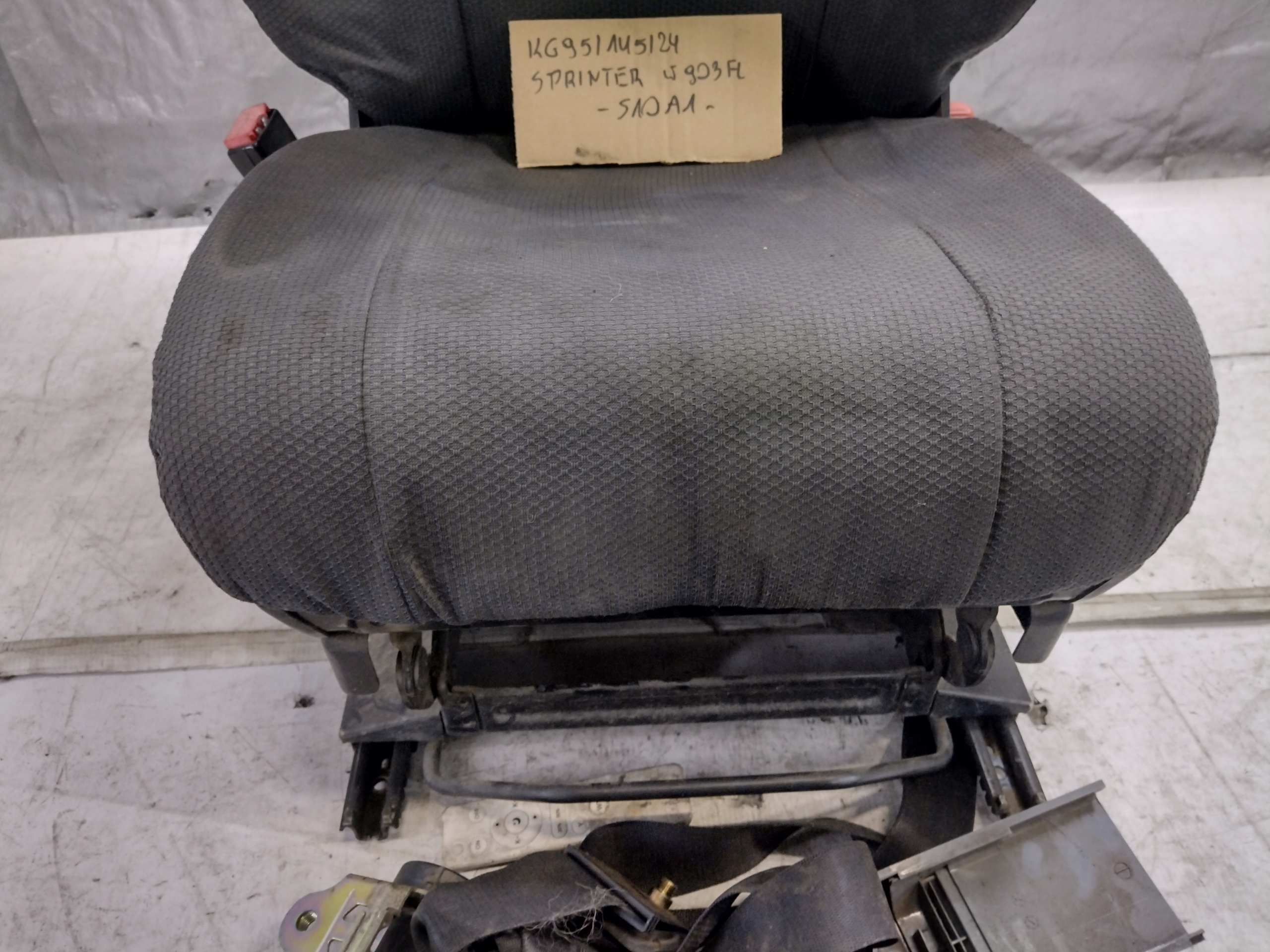 кресло водители MERCEDES SPRINTER и W903 РЕСТАЙЛИНГ