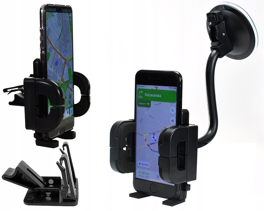 

Uchwyt na telefon Z Mocną Przyssawka na Szybę