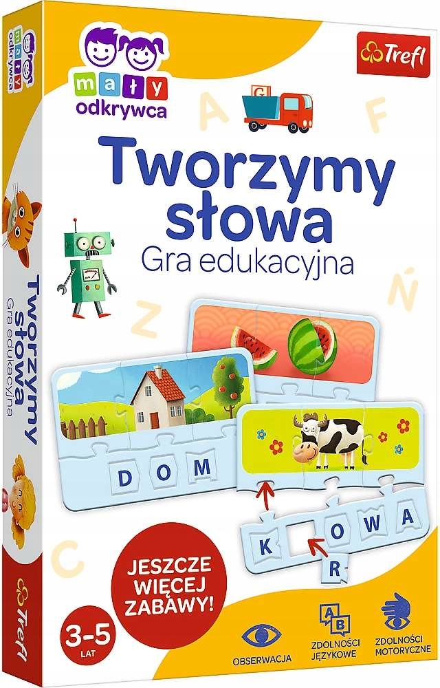 

Gra Edukacyjna Tworzymy Słowa Mały Odkrywca
