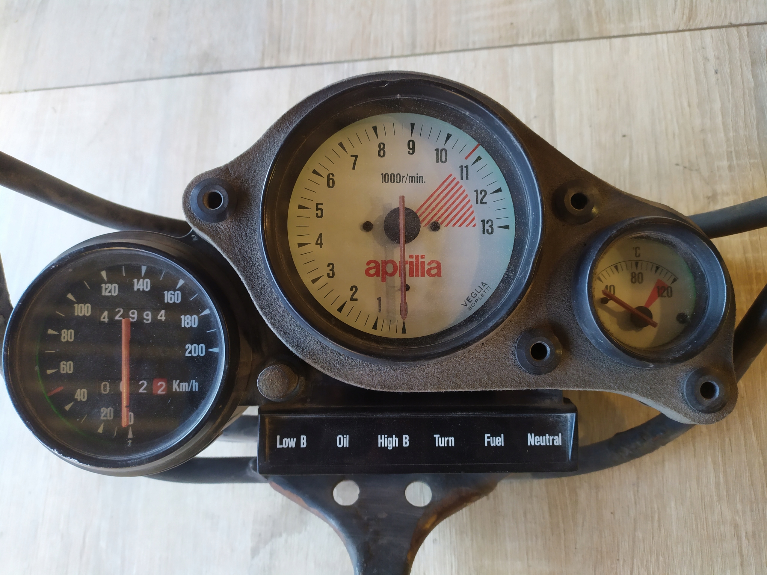 Одометр годинник спідометр Aprilia RS 125 GS