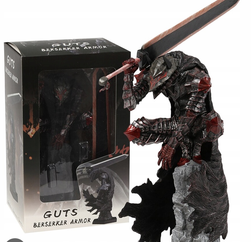 Guts Black Mečer Berserk Brnění 21cm