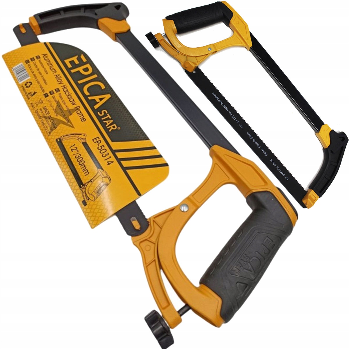 PIŁA PIŁKA RĘCZNA DO DREWNA 12" 8TPI METALU 24TPI 300mm PRZECINARKA EPICA