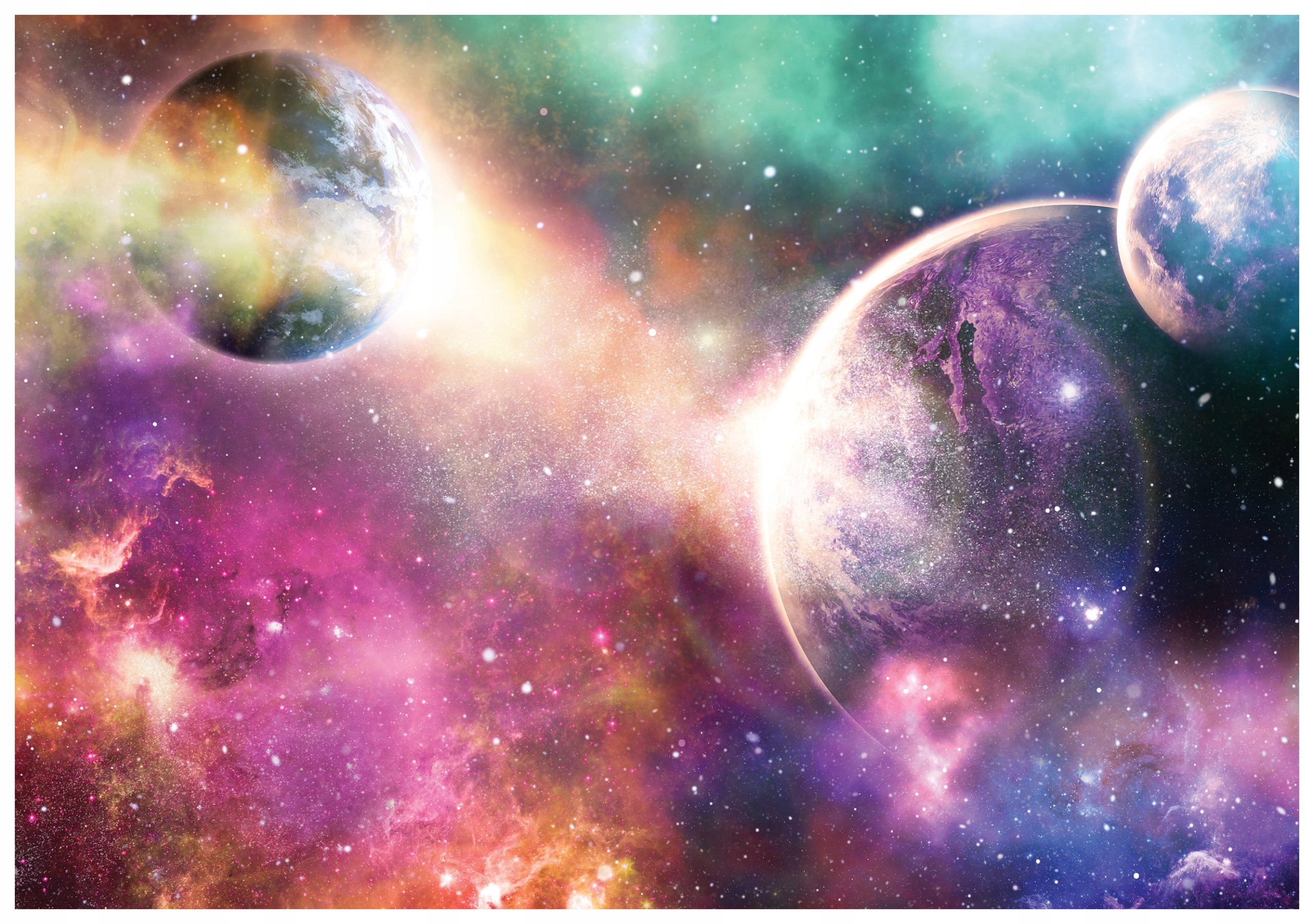 Fototapeta Vesmírná odysea Portály Galaxie Vesmír 350x250 lepidlo