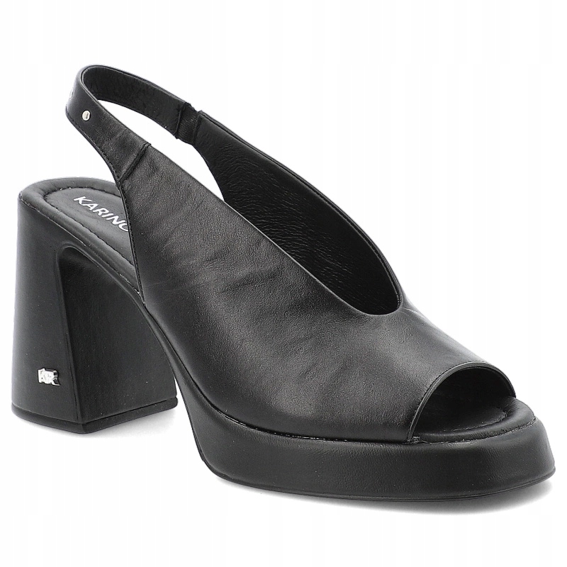 Černé sandály Karino Elegantní dámská obuv