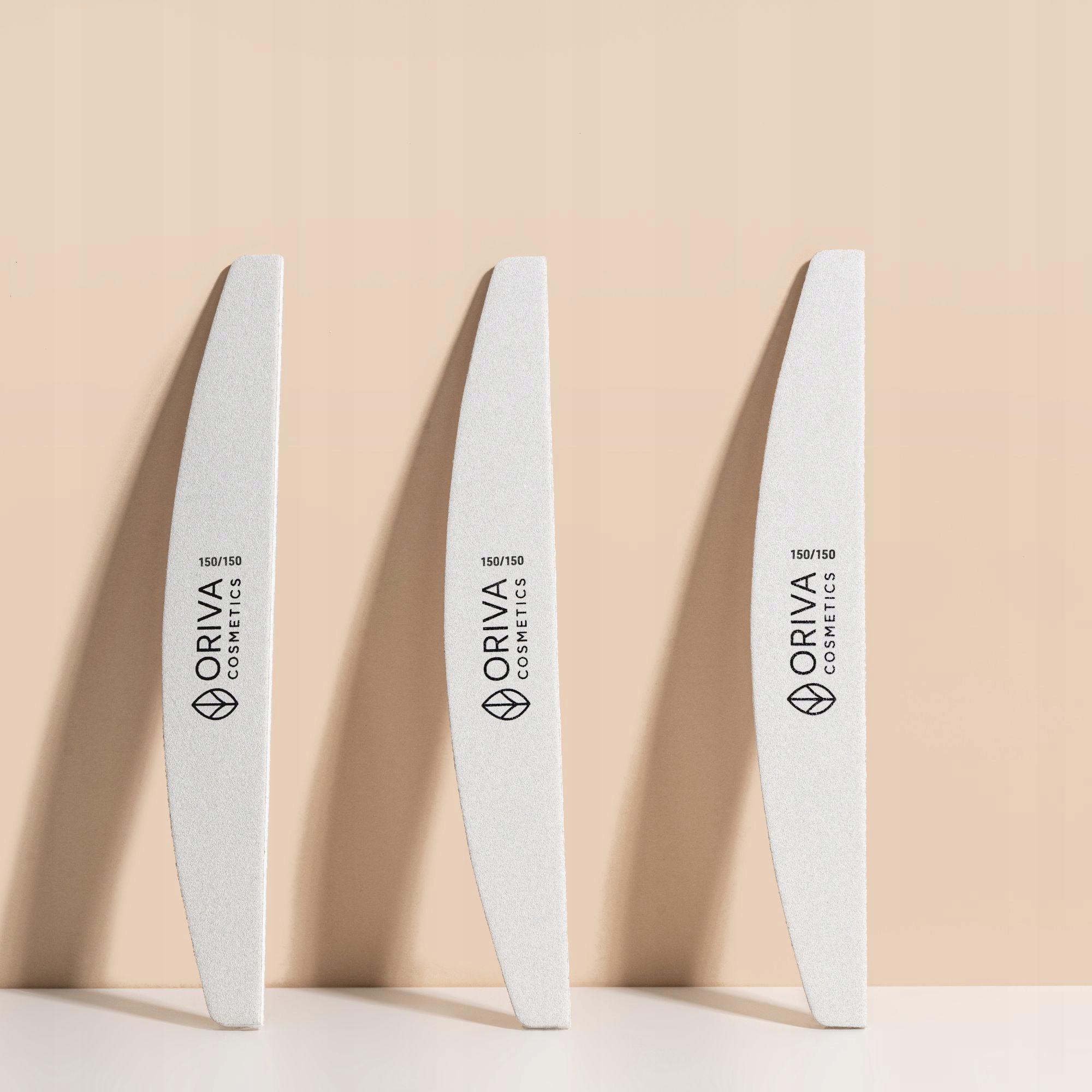 Sada 100 ks pilníků Oriva Premium půlměsíc (loďka) 150/150