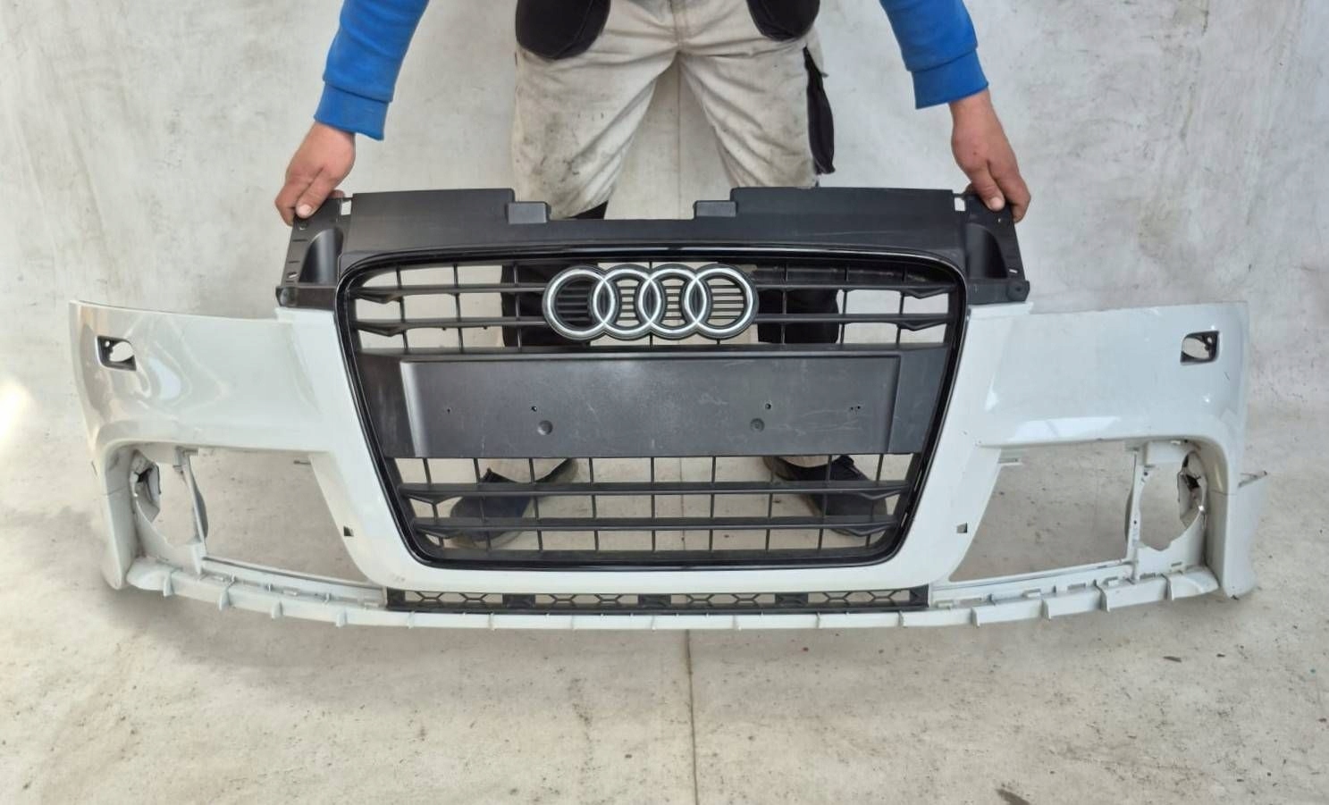 AUDI TT S-LINE TTS 8J LIFT 10- front bumper front SPR 8J0807437F