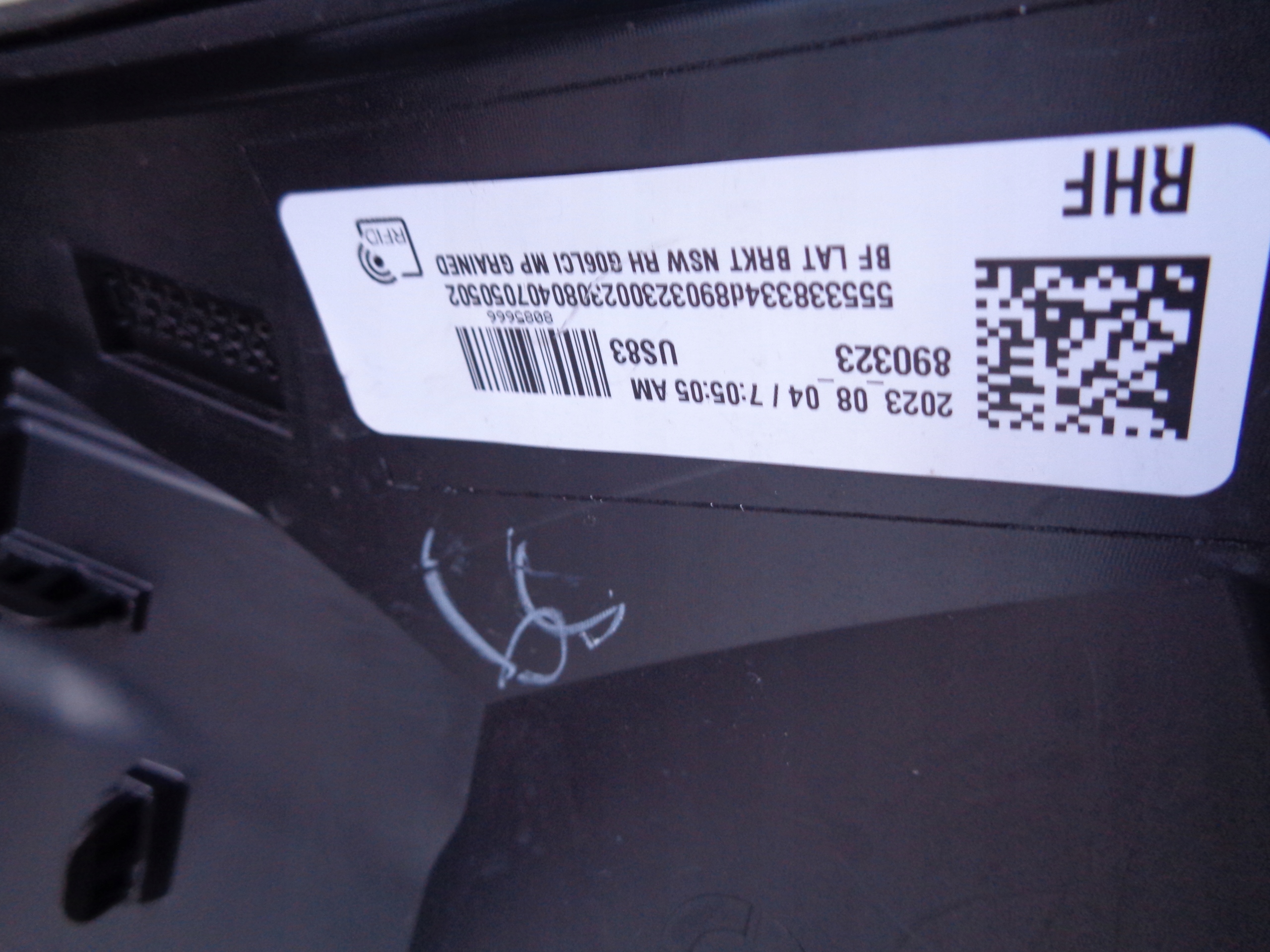 front bumper BMW X6 G06 m-packet LIFT NR 50711