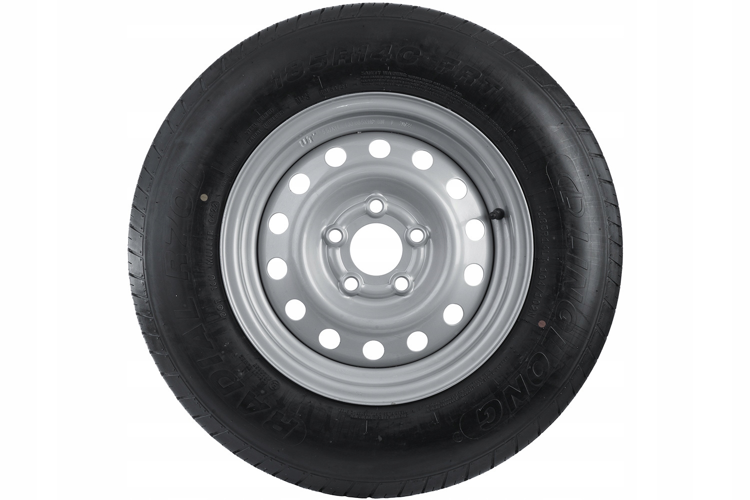 Zpevněné kolo pro přívěs odtahového vozu 185/80 R14C 5,5Jx14" 5x112 ET:30 66.5 mm