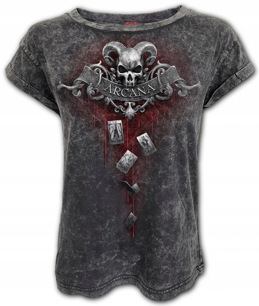 Death Tarot Loosefit Spiral Dámská 2XL