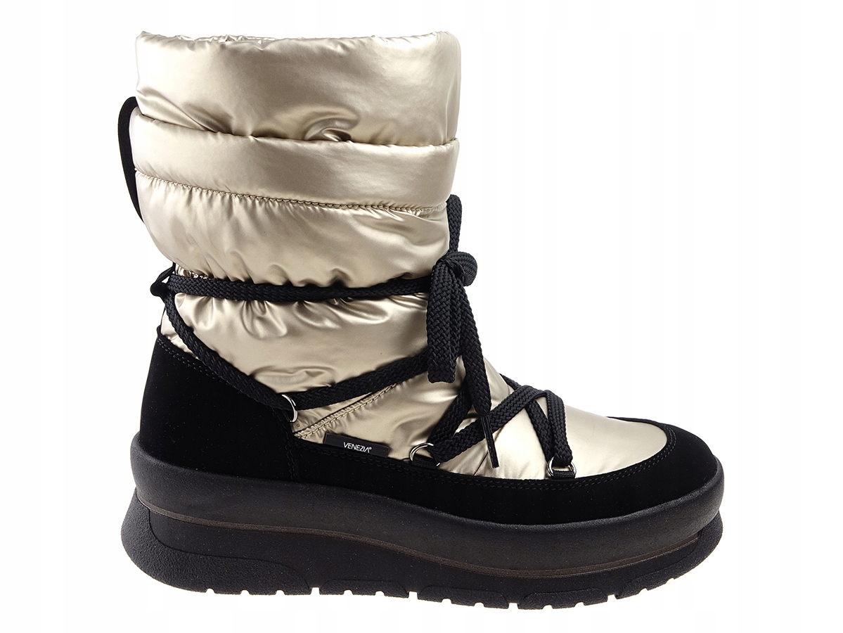 

Venezia śniegowce buty 8686 złoto, wysokie New 38
