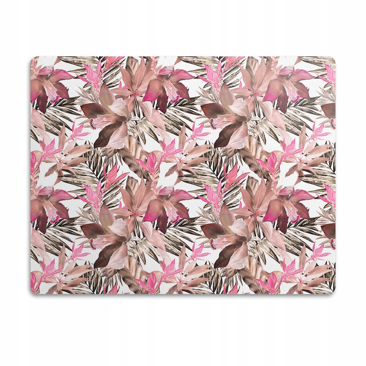 Levně Voděodolná podložka pod misku Tropická květina 60x40