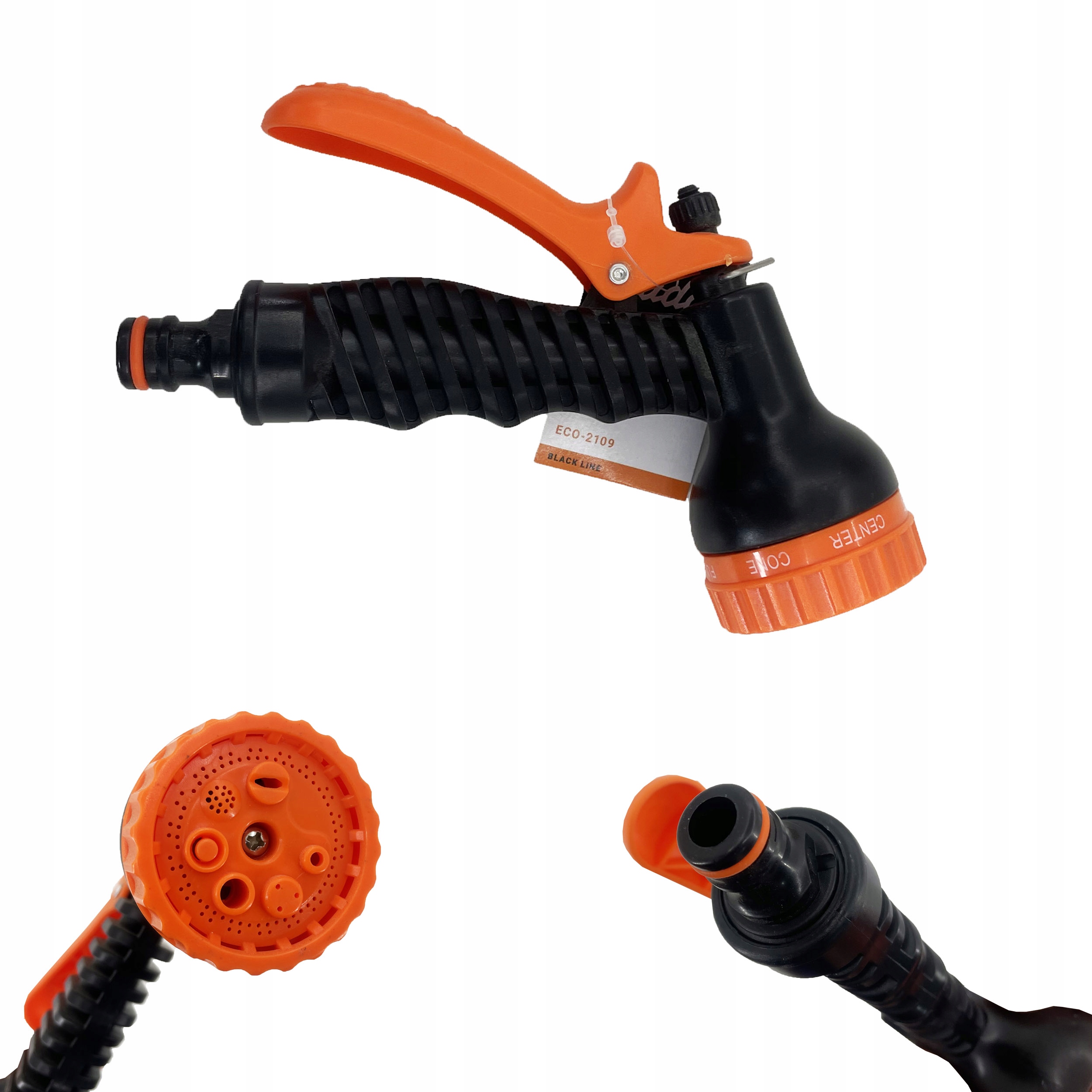 

Pistolet do wody zraszjący 6-FUNKCJI Brad ECO-2109