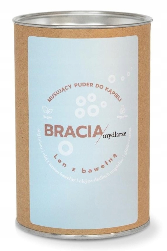 

Bracia Mydlarze Puder do kąpieli Len z Bawełną