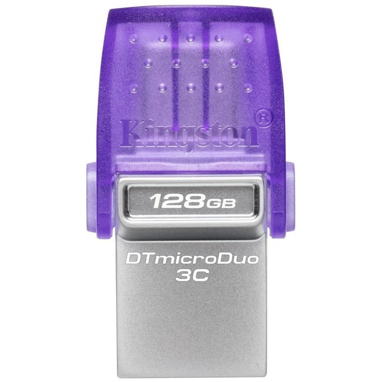 Pen-drive 128GB Kingston Data Traveler Micro-Duo 3C G3 USB3.2 USB-C 200MB/s EAN (GTIN) 740617328165