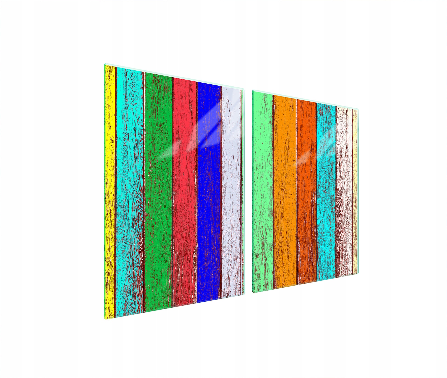 Ochranná Skleněná Deska Do Kuchyně 2x45x52 Barevné Tvrzené Sklo