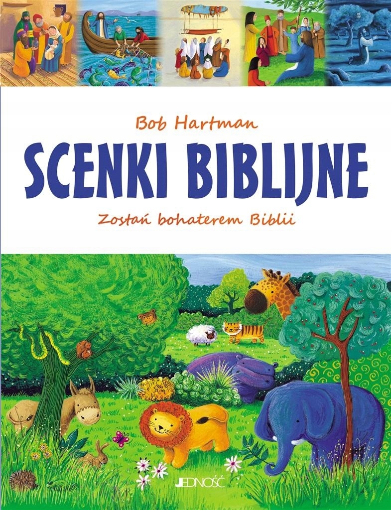 Křesťanská Knížka pro Děti Biblické scény. Staňte se hrdinou Lux