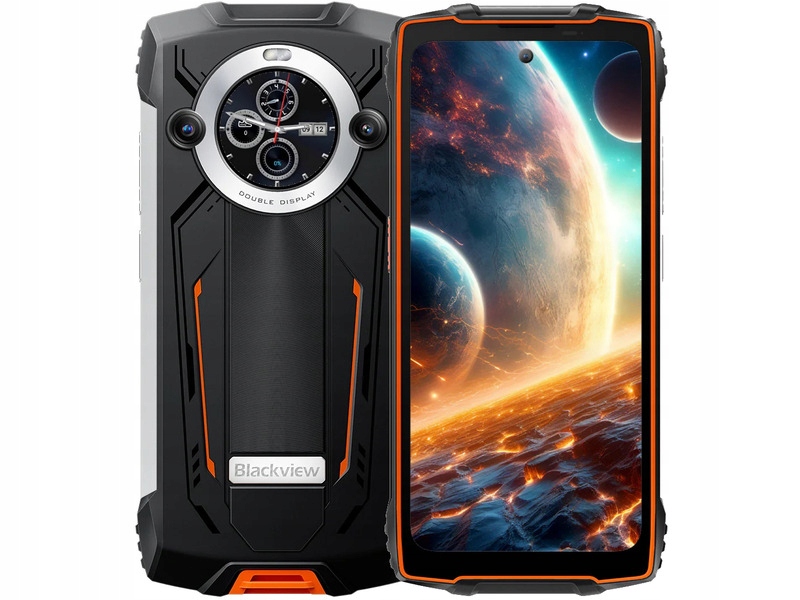 Smartfon Blackview BV8200 12/256GB 6.5" 120Hz Pomarańczowy