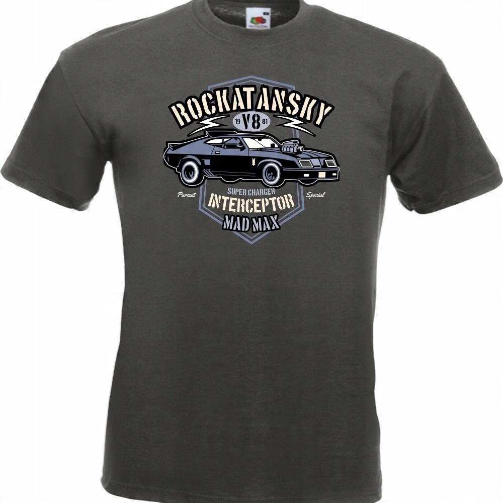 

Koszulka samochód auto rockatansky M grafitowa