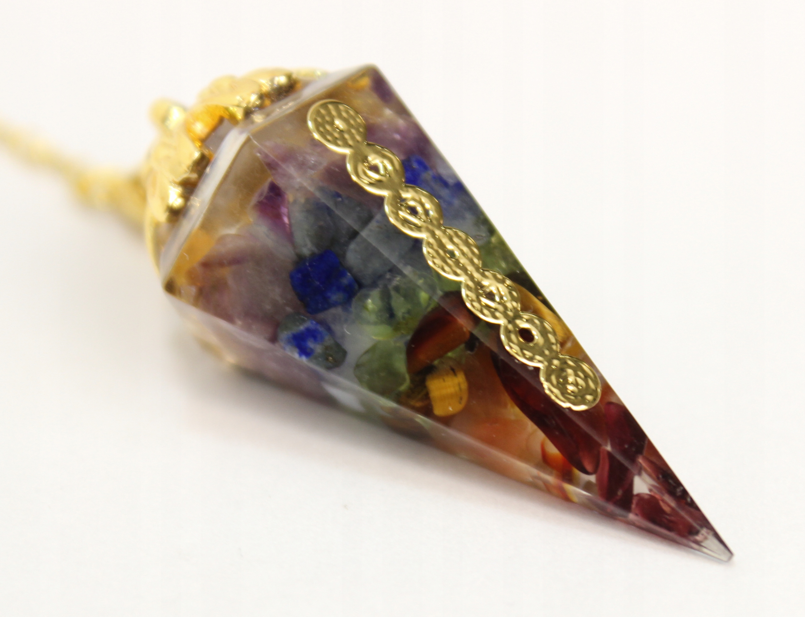 WAHADŁO RADIESTEZYJNE ORGONIT ENERGIA JASPIS AGAT ZDROWIE HARMONIA CZAKRY Motyw inny