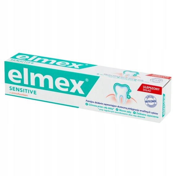 

Elmex, Pasta do zębów Sensitive zielona, 75ml