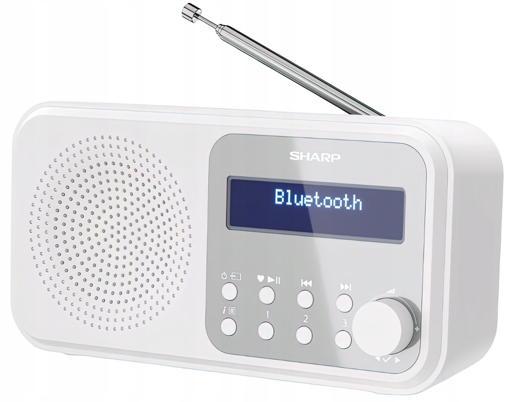 Radio SHARP DR-P420 FM DAB+ Bluetooth Biały