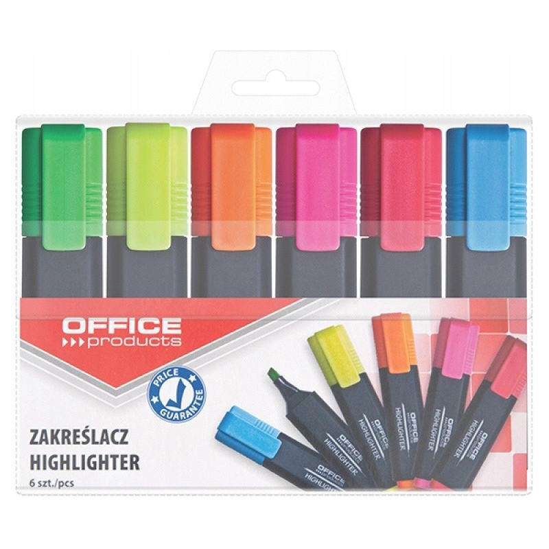 

Zakreślacz Fluorescencyjny Office 1-5MM 6SZT.