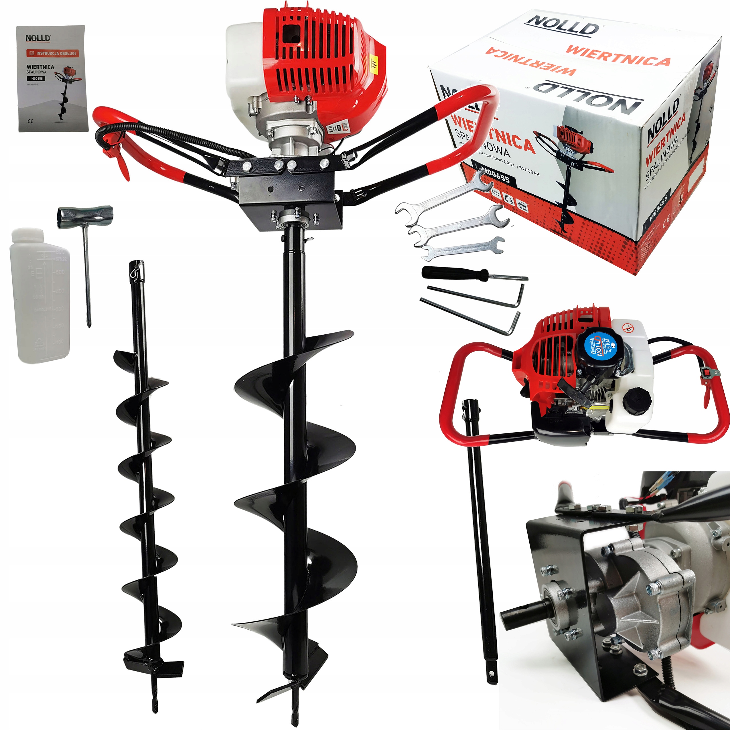 ŚWIDER WIERTNICA SPALINOWA 6,5KM WIERT 15,25 Kod producenta WIERTNICA ŚWIDER NOLLD 15,25