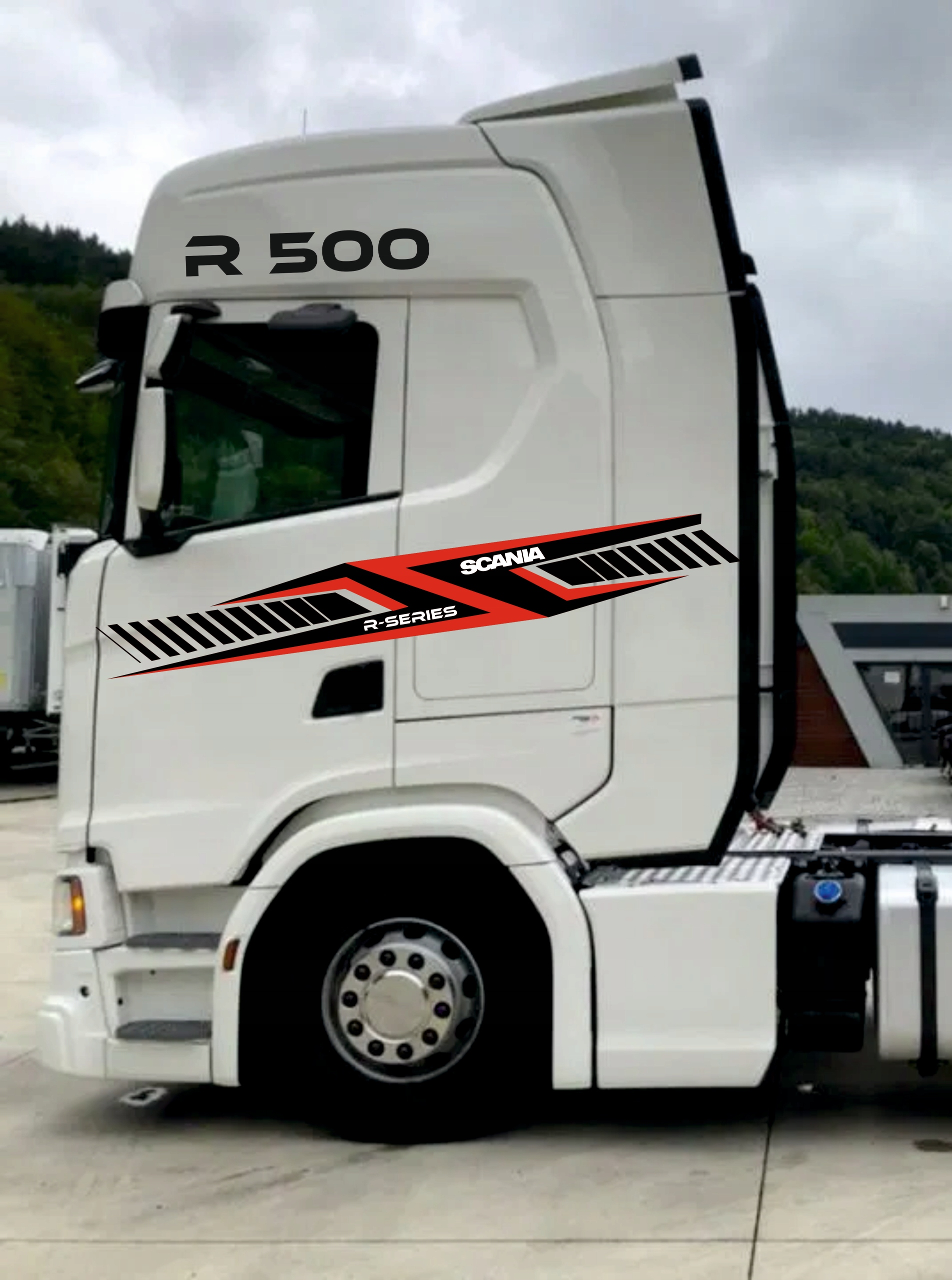 Nálepky Nálepka Scania Nový Model Vzor 23