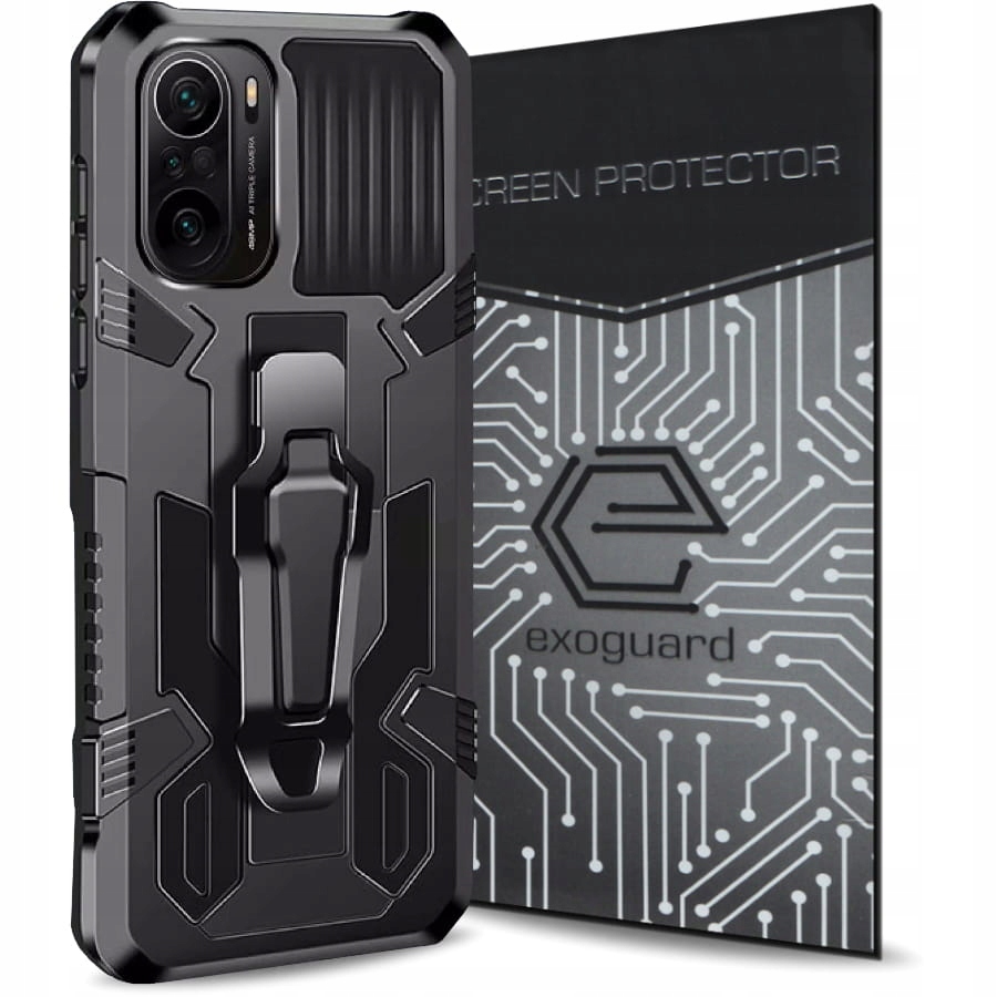 

Exoguard Etui Pancerne+szkło do Xiaomi Poco F3