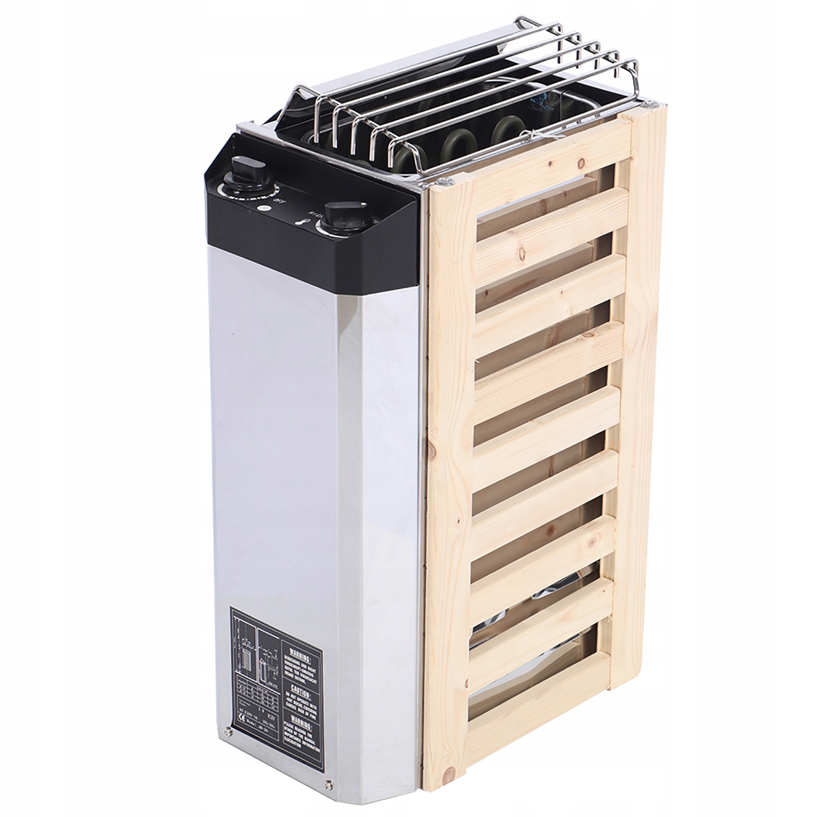 3KW Saunový ohrievač na 220V Saunový sporák 50,5x32x20,5 cm