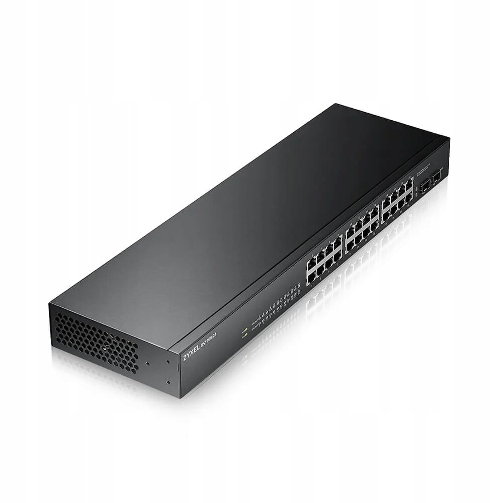 Zyxel GS-1900-24 v2 Spravovaný L2 Gigabit Ethernet (10/100/1000) 1U čierny