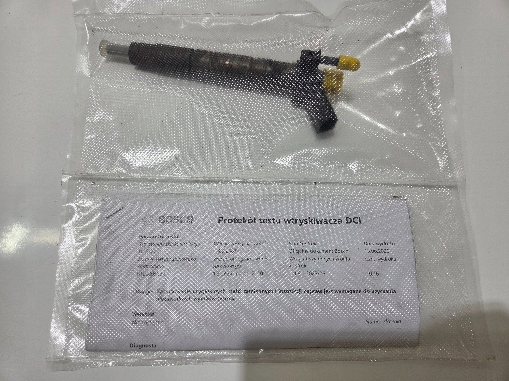 injector BMW E60 2.0 D N47 0445116024