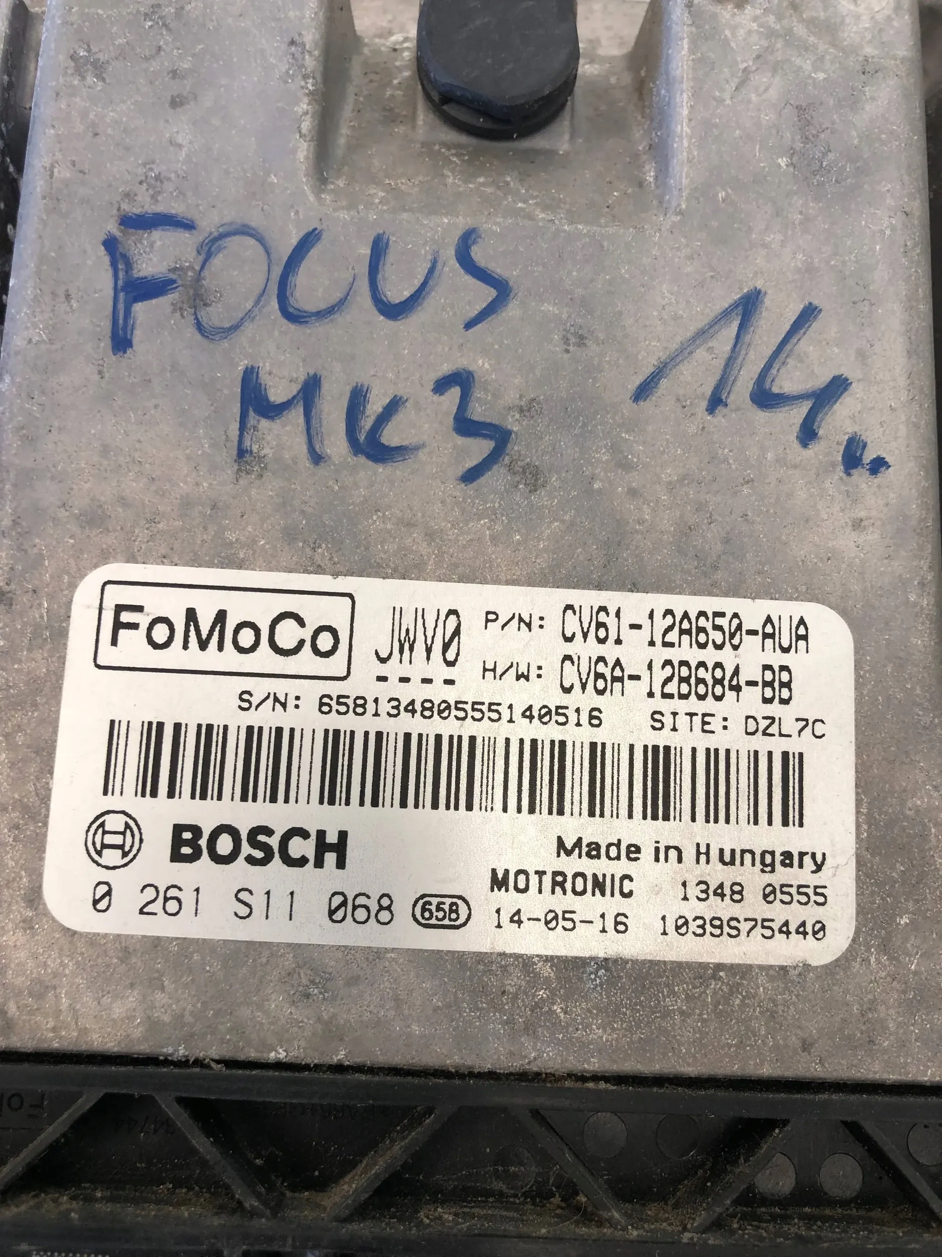 computer Motore FORD FOCUS MK3 CV61-12A650-AUA CV6A-12B684-BB