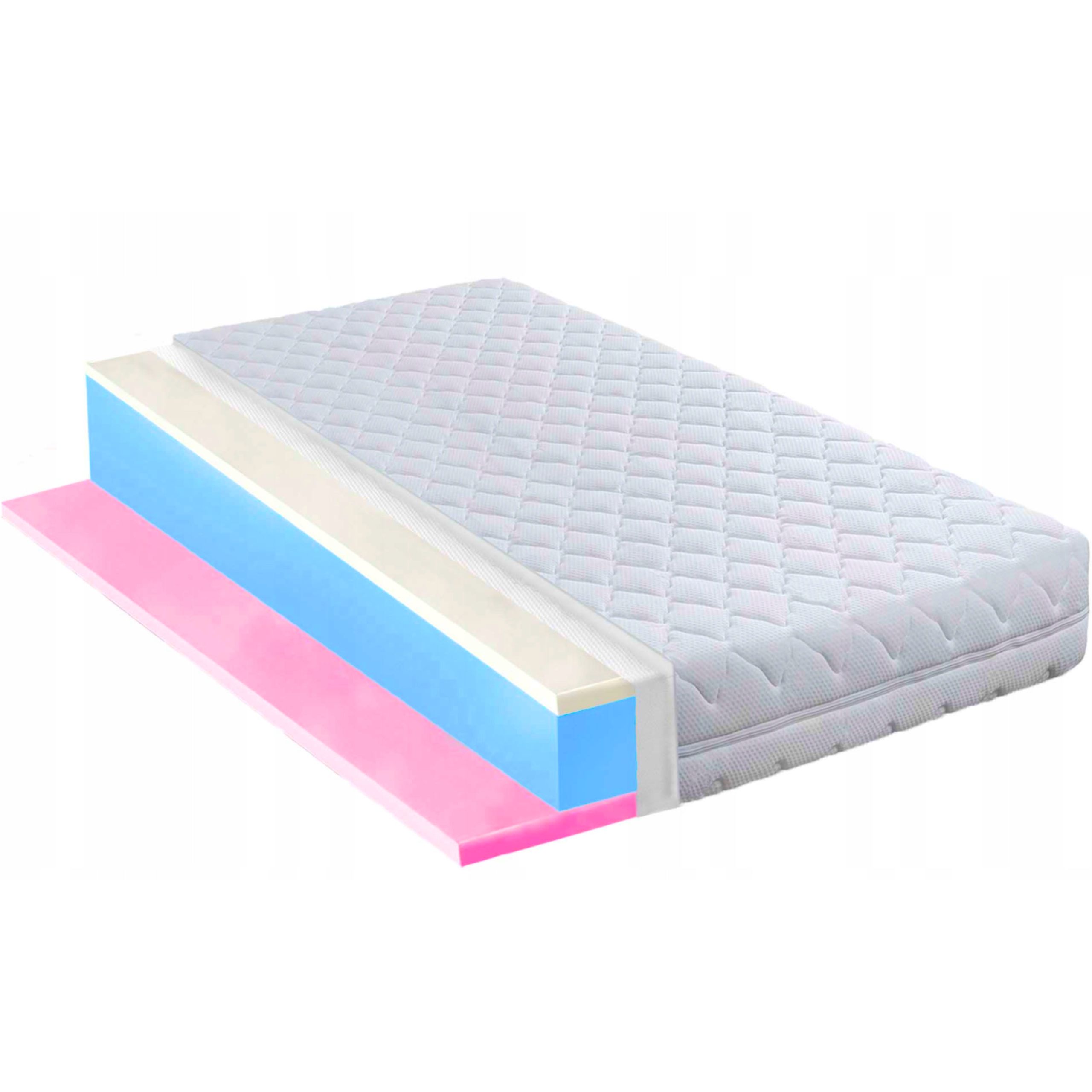 Penový matrac H1 H2 160x180 hr visko mäkký 27 cm tvrdený