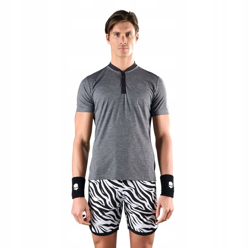 Tričko Hydrogen Tech Serafino Men Grey Melange L