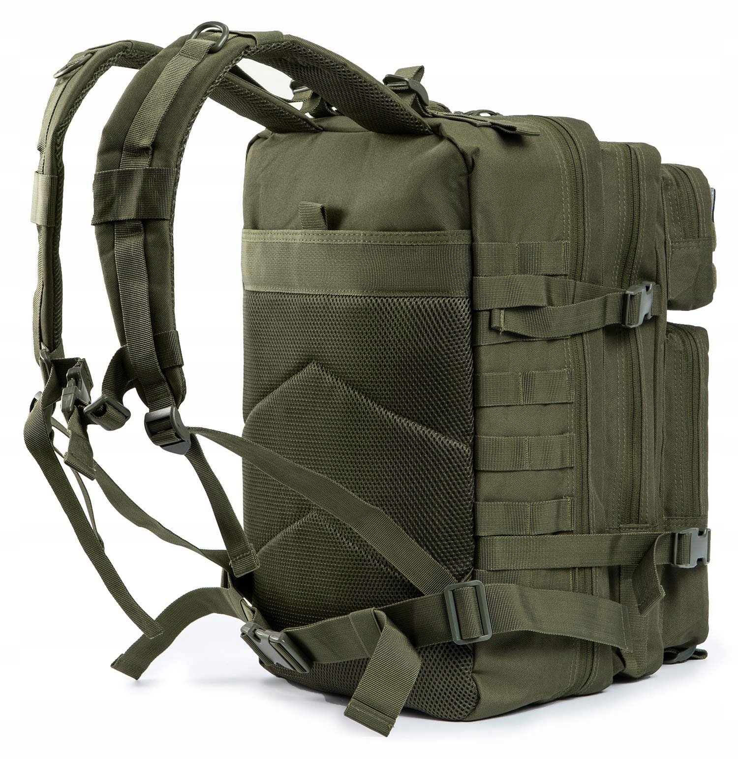 QTQY Plecak Taktyczny 45L Wojskowy Męski Molle Na Wędrówki Trekking — miniatura 3
